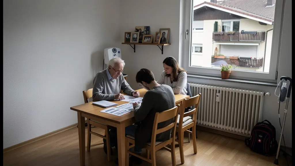 Familie in Härtefallsituation bei Mietverhältniserstreckung