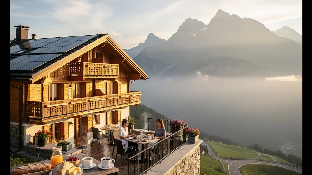 Familiäres Hotel in den Schweizer Alpen mit traditioneller und moderner Mischung