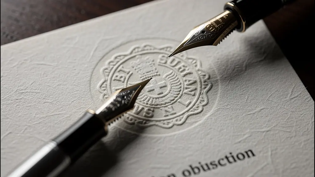 Detailaufnahme eines ausgefüllten Baueinspracheformulars mit Stempel und Unterschrift