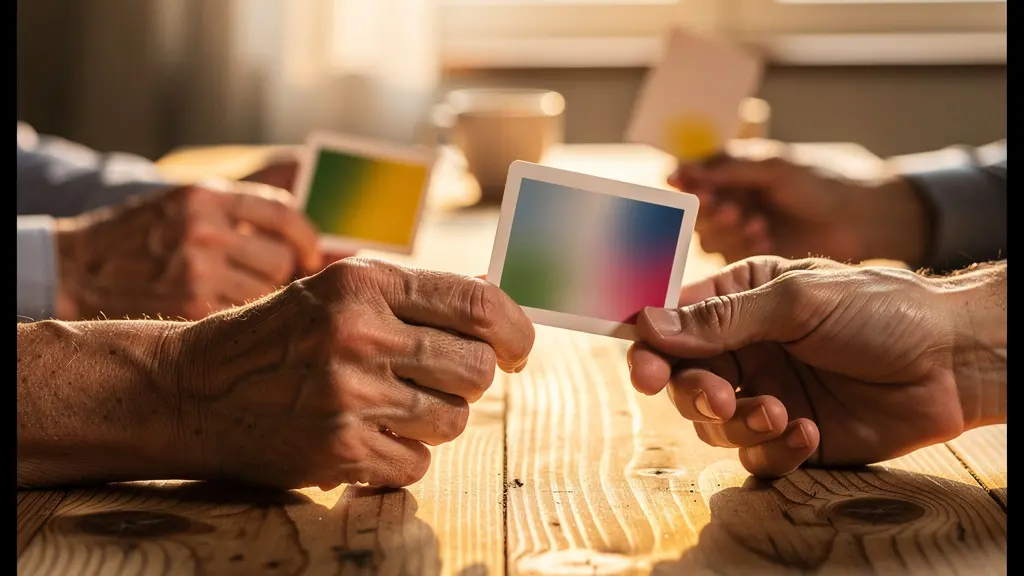 Nachbarn diskutieren bei informellem Treffen über Gemeindethemen