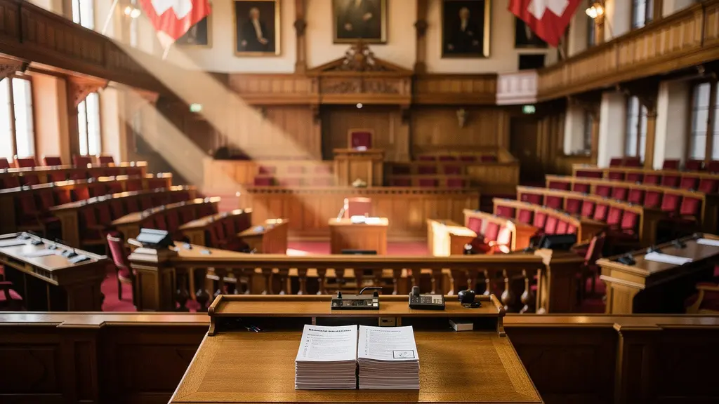 Visualisierung des Zusammenspiels zwischen Kantonsrat und Bürgern in der Schweizer Politik