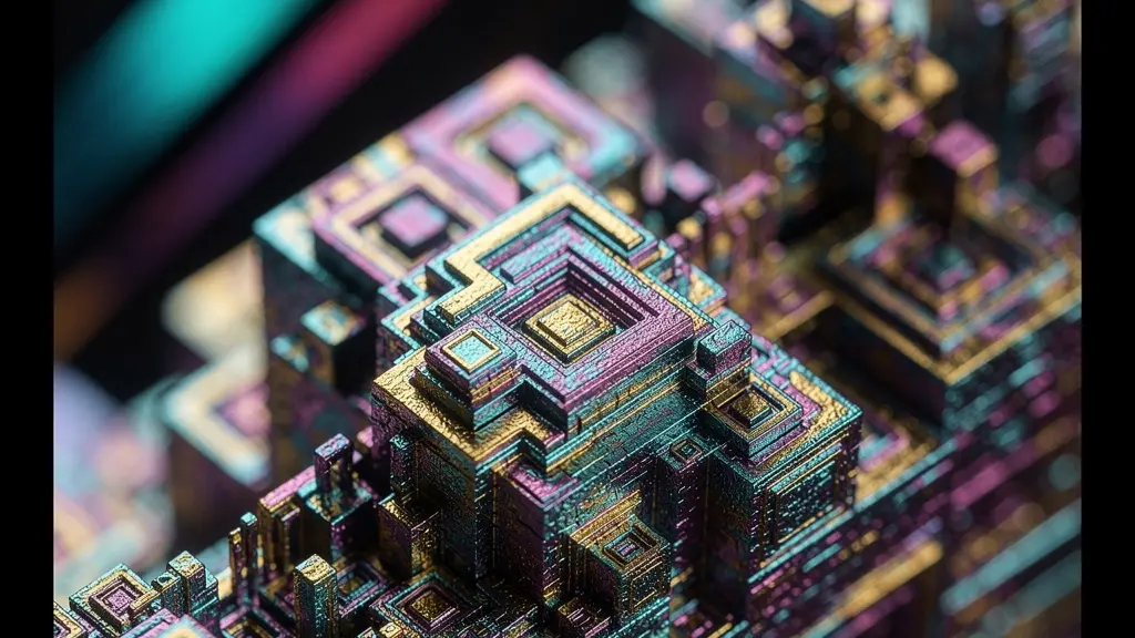 Abstrakte Darstellung der Quantenverschlüsselung für kritische Infrastrukturen